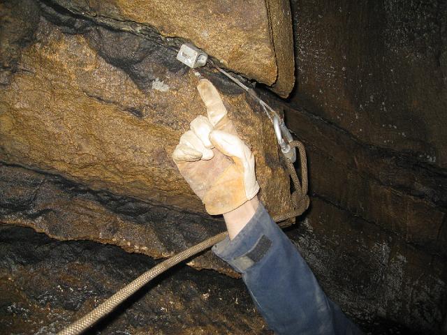 img_2698.jpg - This is the main tie off for the 5th drop